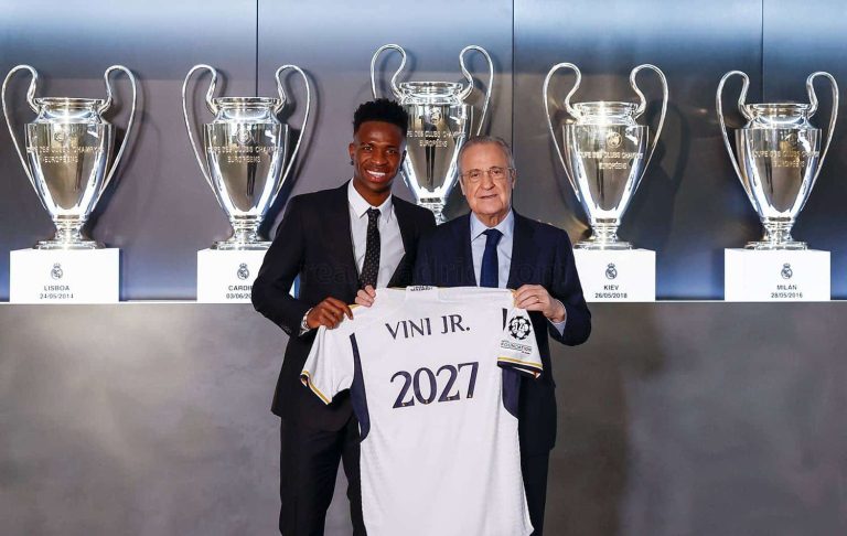 Vinicius Junior Signs New Real Madrid Contract